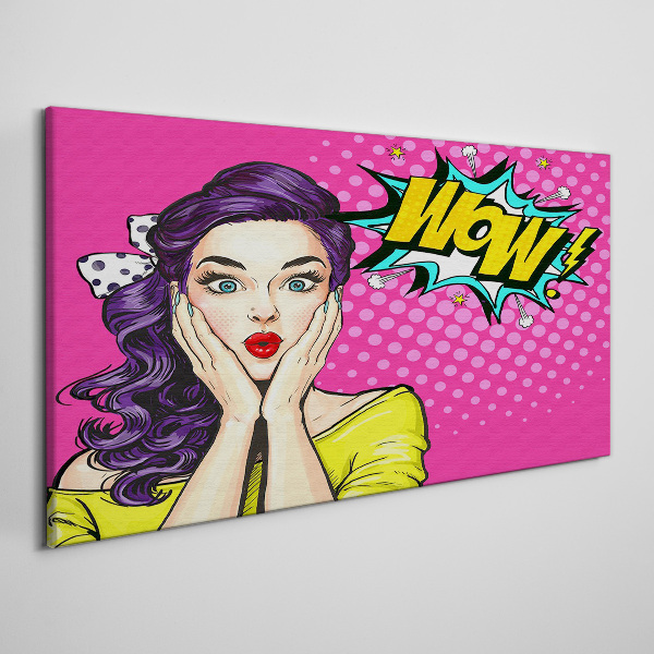 Tablou canvas Surpriză Pop Art