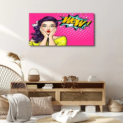 Tablou canvas Surpriză Pop Art
