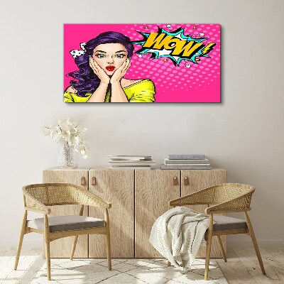 Tablou canvas Surpriză Pop Art