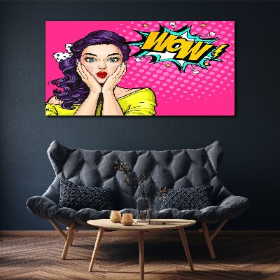 Tablou canvas Surpriză Pop Art