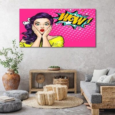 Tablou canvas Surpriză Pop Art