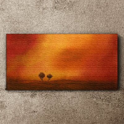 Tablou canvas Apus peste orizont