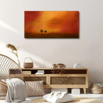 Tablou canvas Apus peste orizont