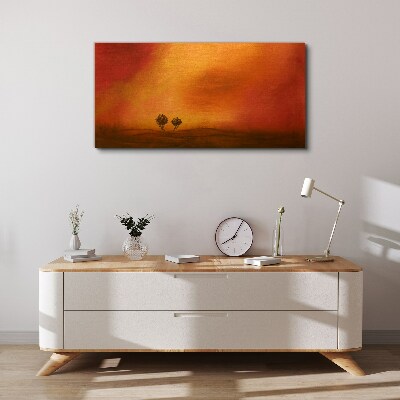 Tablou canvas Apus peste orizont