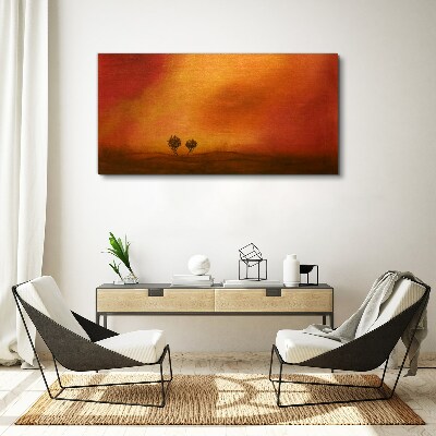 Tablou canvas Apus peste orizont