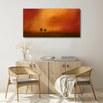 Tablou canvas Apus peste orizont