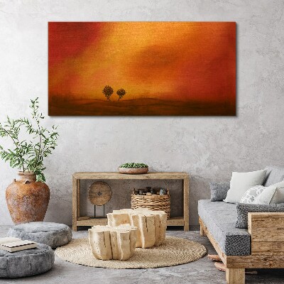 Tablou canvas Apus peste orizont