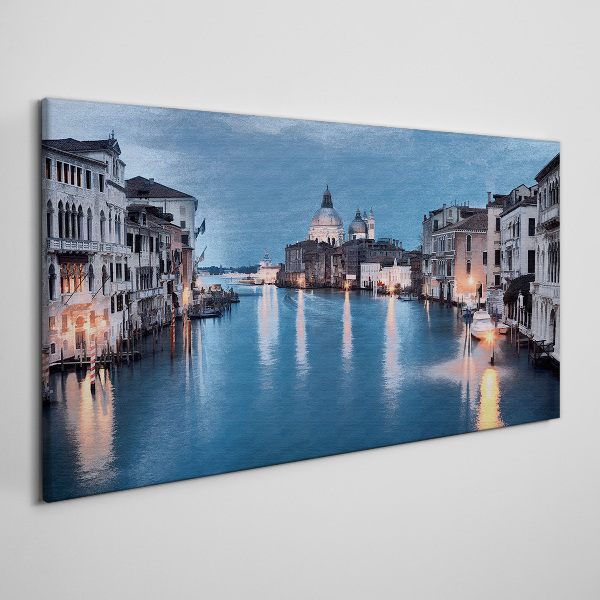 Tablou canvas Veneția în lumina serii