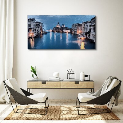 Tablou canvas Veneția în lumina serii