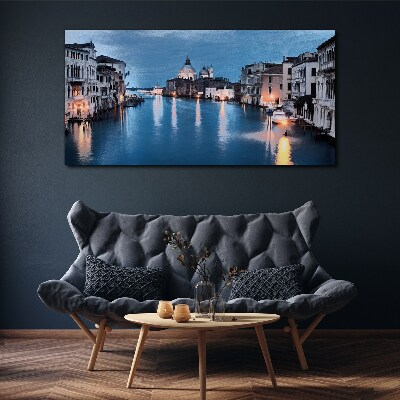 Tablou canvas Veneția în lumina serii