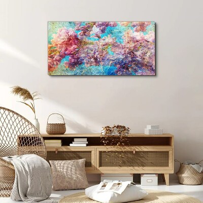 Tablou canvas Peisaj floral in nuante pastelate