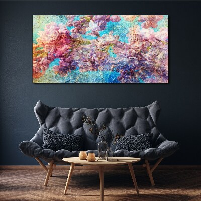 Tablou canvas Peisaj floral in nuante pastelate