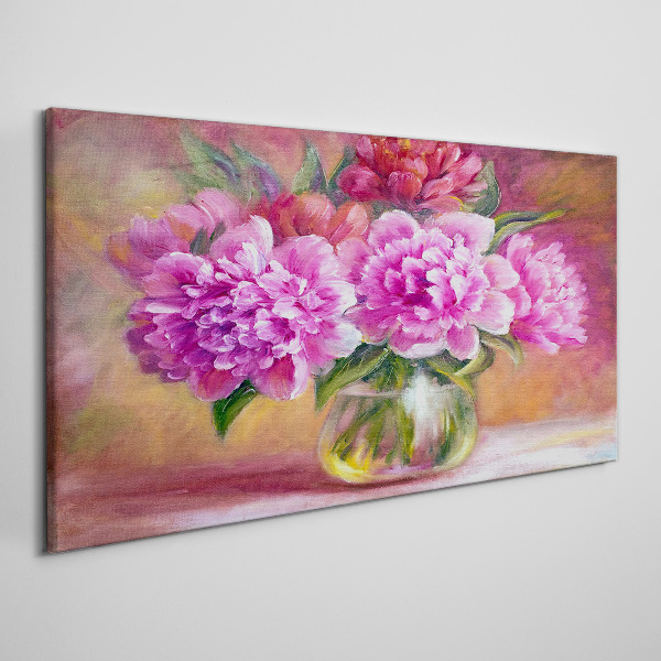 Tablou canvas Flori de primăvară într-o vază