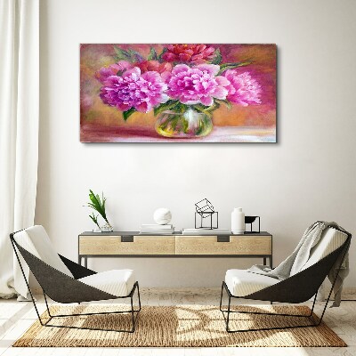 Tablou canvas Flori de primăvară într-o vază