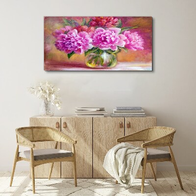 Tablou canvas Flori de primăvară într-o vază
