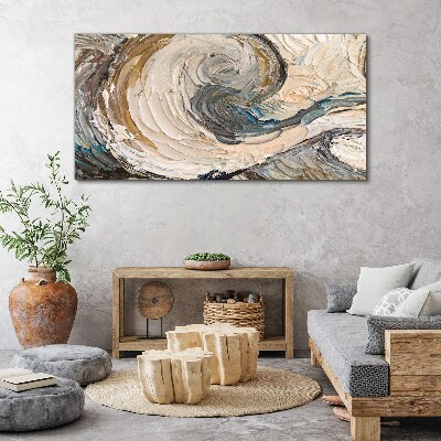 Tablou canvas Unde dinamice de culoare