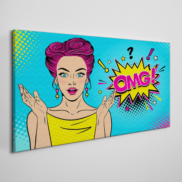Tablou canvas Surpriză Pop Art