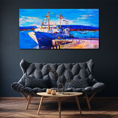 Tablou canvas Marina într-o zi însorită