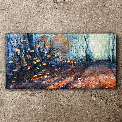 Tablou canvas Aleea de toamnă