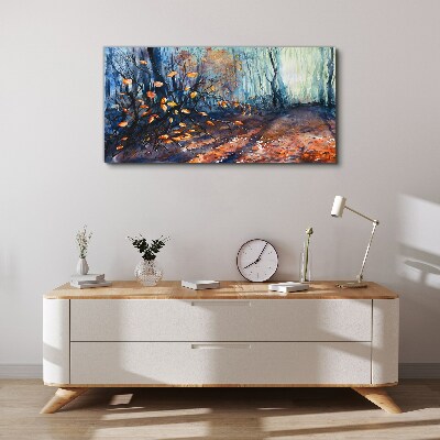 Tablou canvas Aleea de toamnă