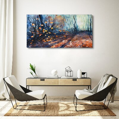 Tablou canvas Aleea de toamnă