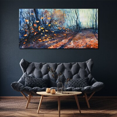 Tablou canvas Aleea de toamnă