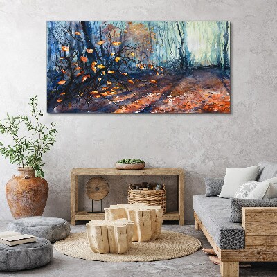 Tablou canvas Aleea de toamnă