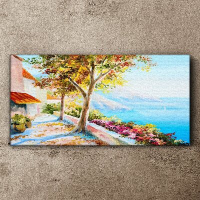 Tablou canvas Peisaj de vară pe litoral