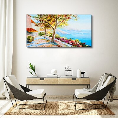 Tablou canvas Peisaj de vară pe litoral
