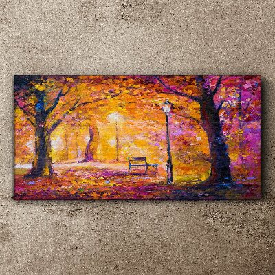 Tablou canvas Toamnă de aur în parc