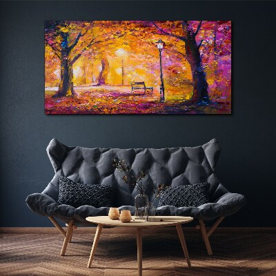 Tablou canvas Toamnă de aur în parc