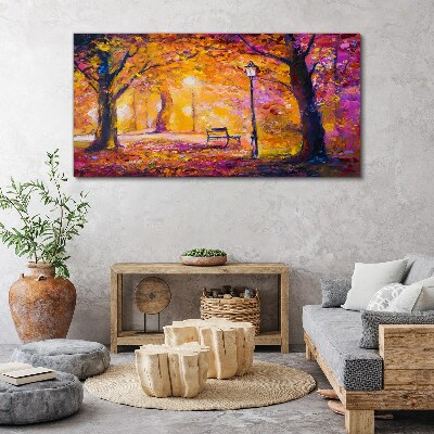 Tablou canvas Toamnă de aur în parc