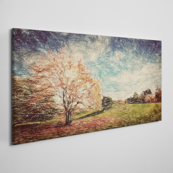Tablou canvas Aleea Toamnei