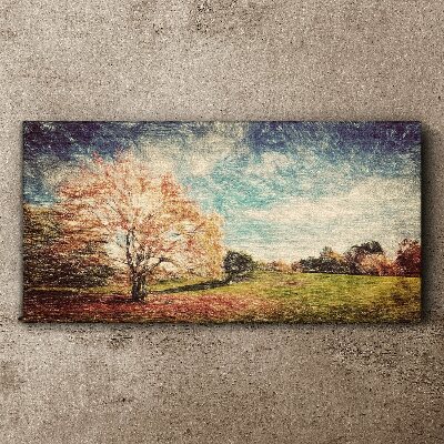 Tablou canvas Aleea Toamnei