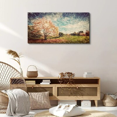 Tablou canvas Aleea Toamnei