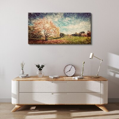 Tablou canvas Aleea Toamnei