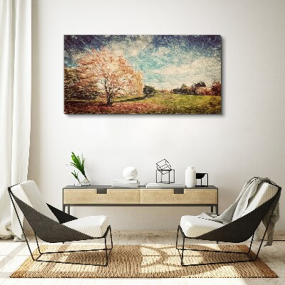Tablou canvas Aleea Toamnei