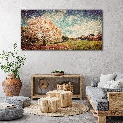 Tablou canvas Aleea Toamnei