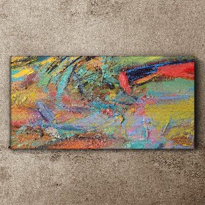 Tablou canvas Peisaj abstract colorat