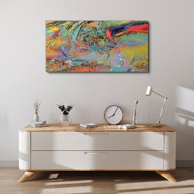 Tablou canvas Peisaj abstract colorat