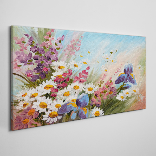 Tablou canvas Buchet de flori de primăvară la soare