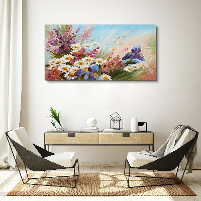 Tablou canvas Buchet de flori de primăvară la soare