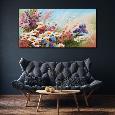 Tablou canvas Buchet de flori de primăvară la soare