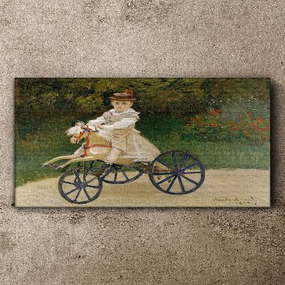 Tablou canvas Copil pe călărie