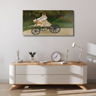 Tablou canvas Copil pe călărie