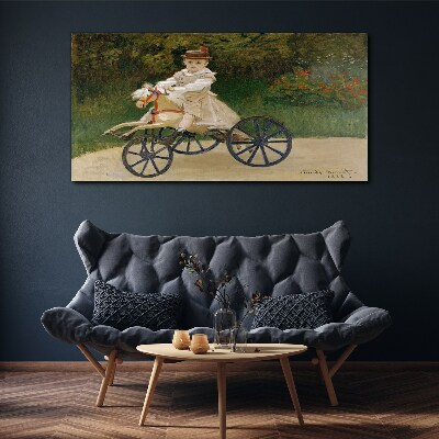 Tablou canvas Copil pe călărie