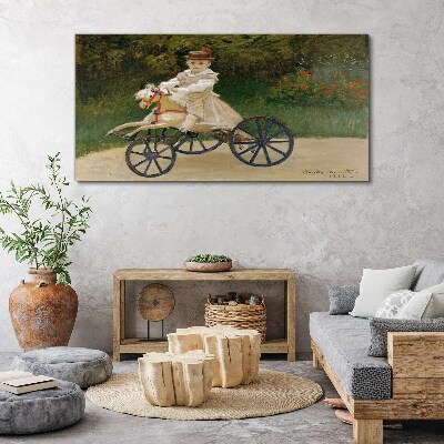 Tablou canvas Copil pe călărie