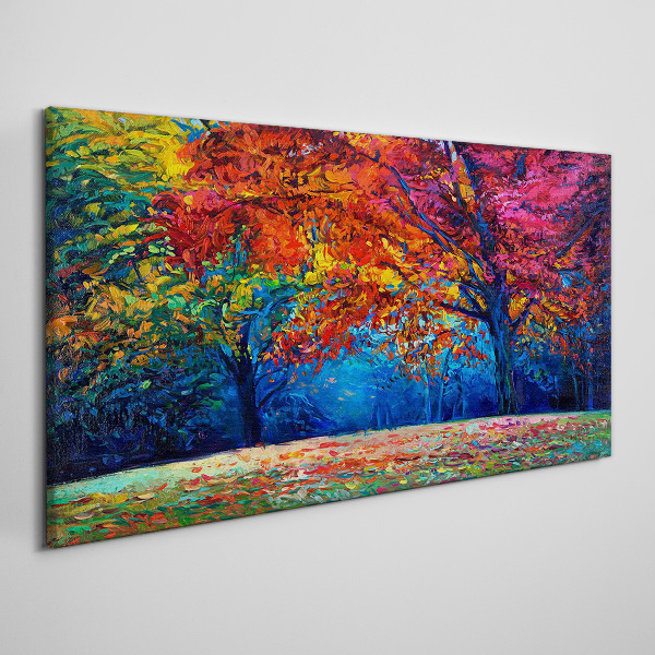 Tablou canvas Peisaj colorat de toamnă