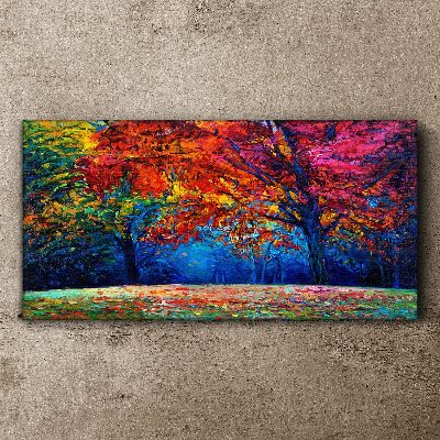 Tablou canvas Peisaj colorat de toamnă