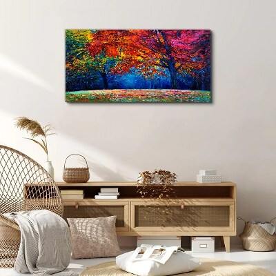 Tablou canvas Peisaj colorat de toamnă